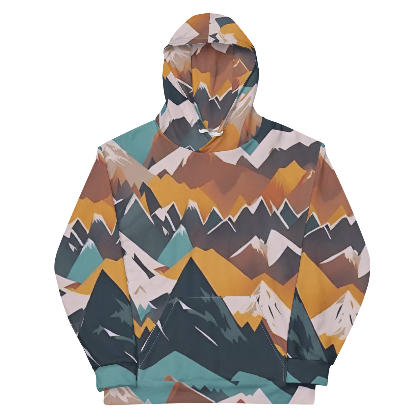 Soft Sunset Mountain Hoodie